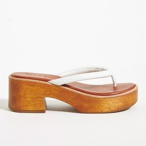 White Platform Sandals